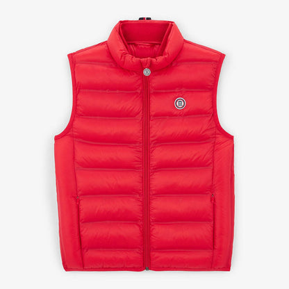 Doudoune Piumino Junior sans manches orange