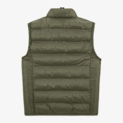 Doudoune Piumino Junior Sans Manches Vert Militaire SERGE BLANCO