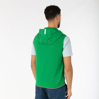 Doudoune sans manches vert gazon PLAY