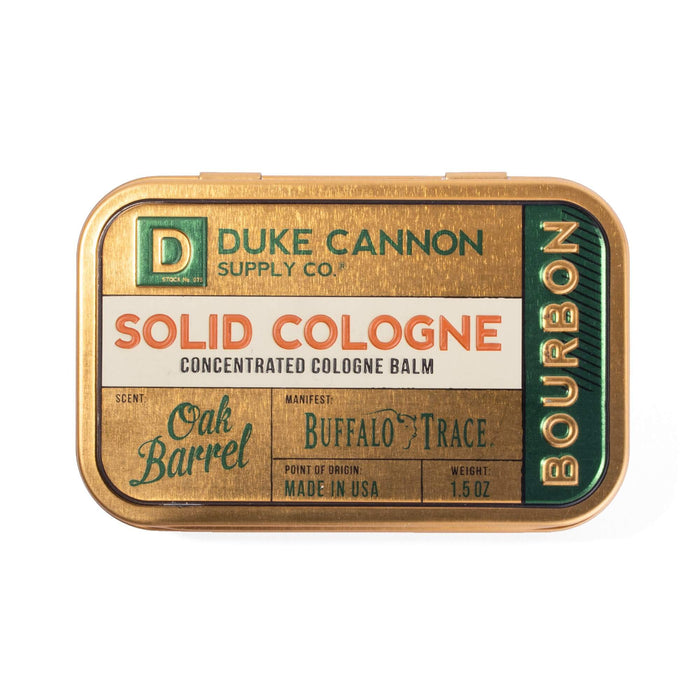 Duke Cannon Solid Parfume, Oak Barrel Duke Cannon Supply Co.