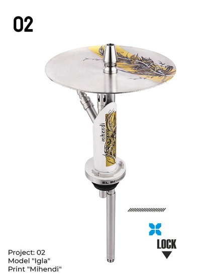 El Bomber Igla Mihendi Hookah -