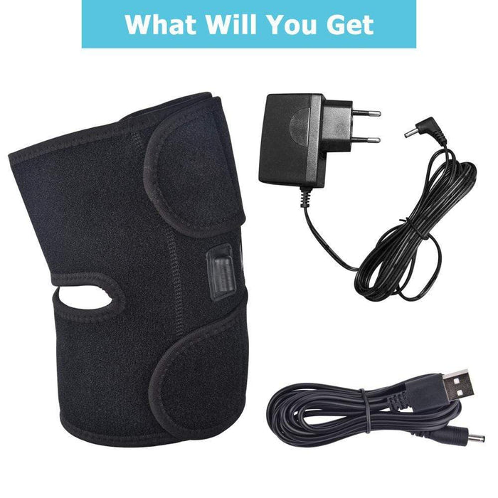 Gadget Gerbil Black / EU Electric Heated Knee Pad