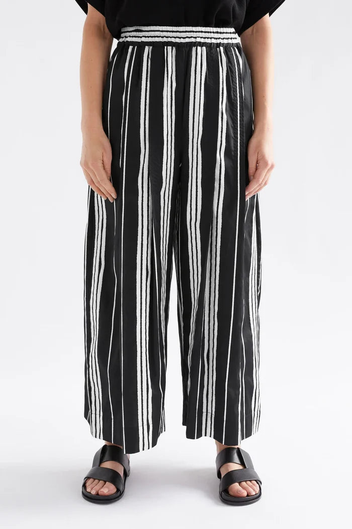 Elk - Reza Pant - Fez Print - Black - A1398BS25