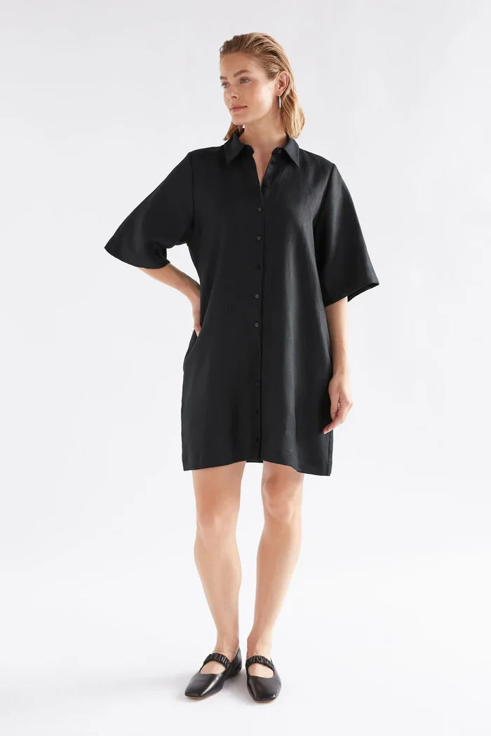 Elk the Label - Llinen Dress - Black