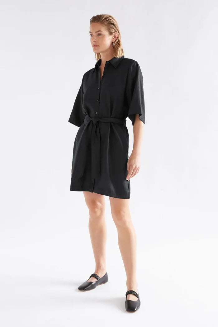Elk the Label - Llinen Dress - Black