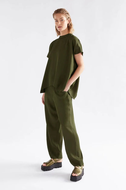 Elk the Label  Hullu Top - Bright Olive
