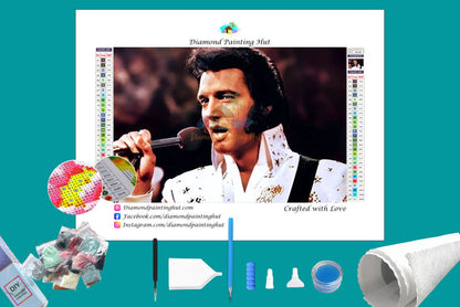 Elvis In Concert Diamond Painting