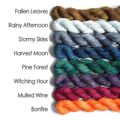 Destination Yarn fingering weight yarn FALLEN LEAVES