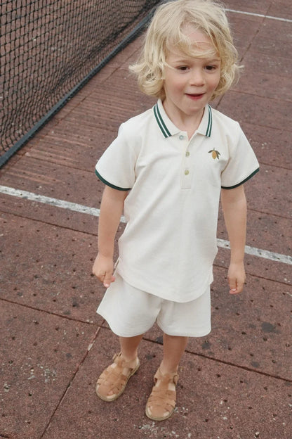 Florian Shorts in Antique White