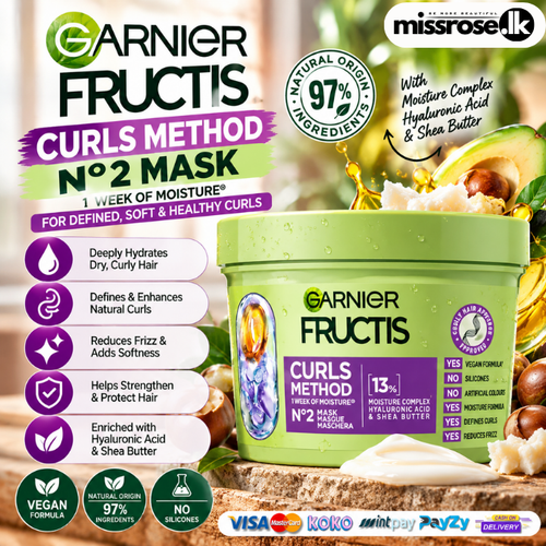 Garnier Fructis Method For Curls Hair Mask – 370 ml