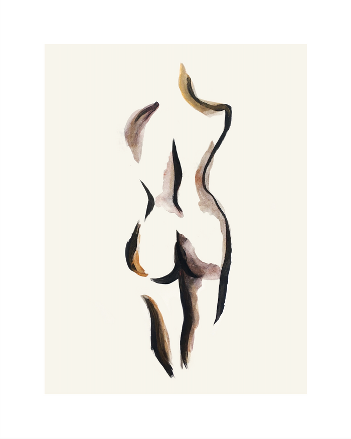 "Go Figure" Print by Christina Littleton