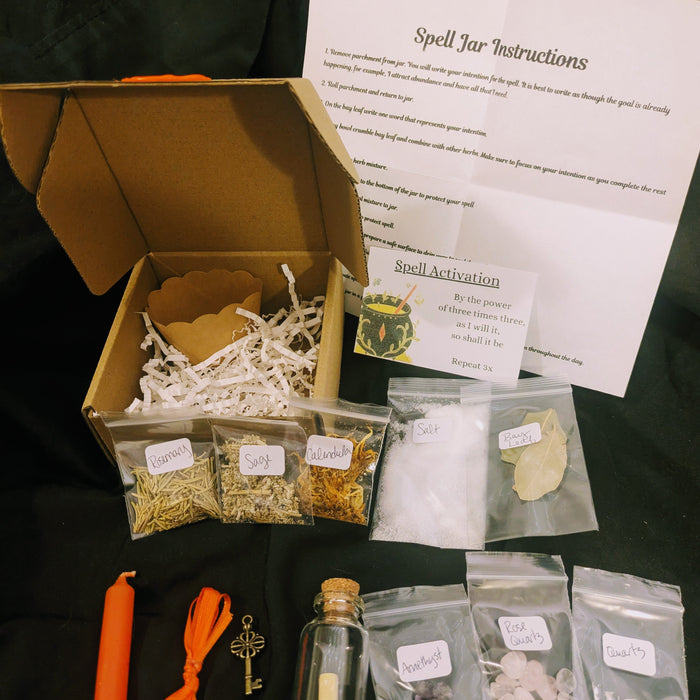 Health Spell Jar Kit- Artisan Made