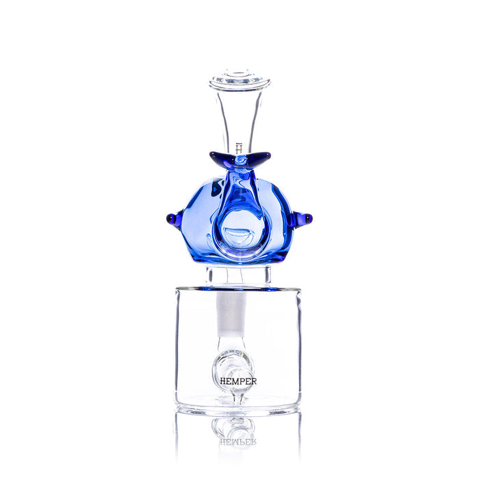 Hemper Blue Whale Glass Bong