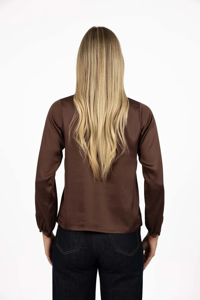 Humidity - Alina Top - Cocoa - HW26150