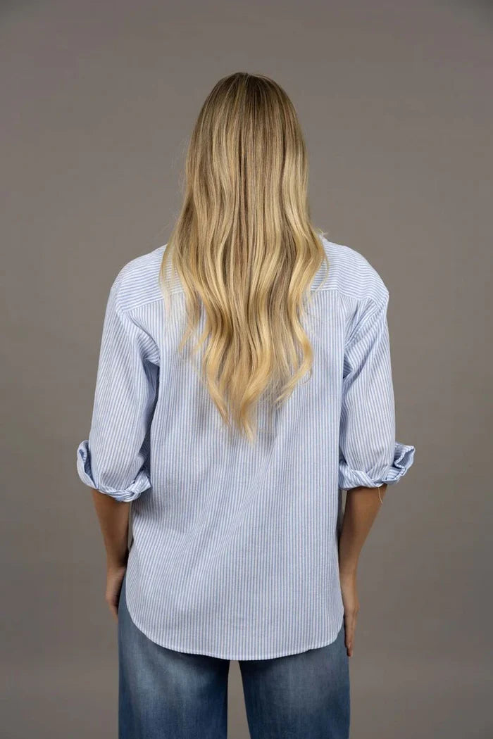 Humidity - Nala Stripe Shirt - Blue Stripe - HW26600