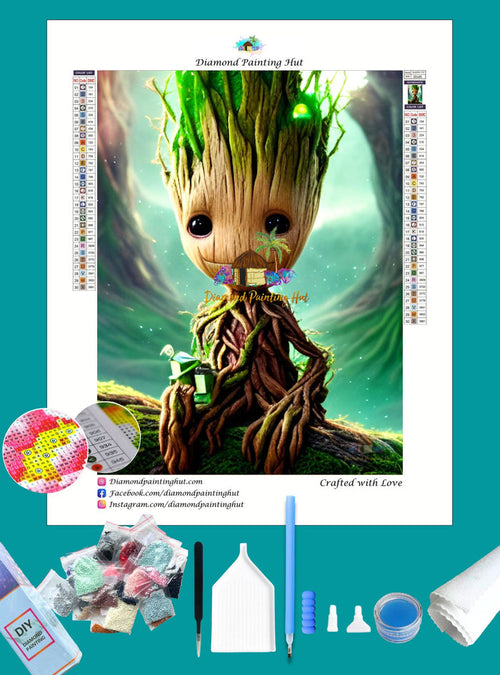I am Groot Diamond Painting