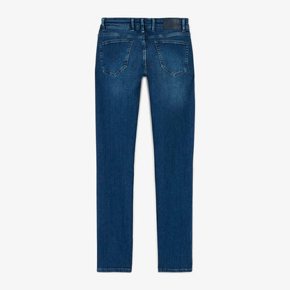Jean 325 slim fit bleu denim en coton homme SERGE BLANCO
