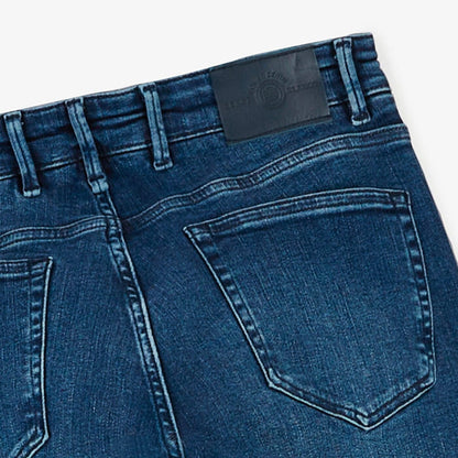 Jean 325 slim fit bleu denim en coton homme SERGE BLANCO