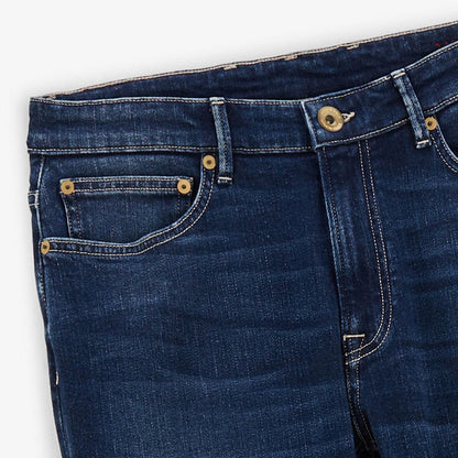 Jean 325 slim powertwist rinse dark blue Homme SERGE BLANCO