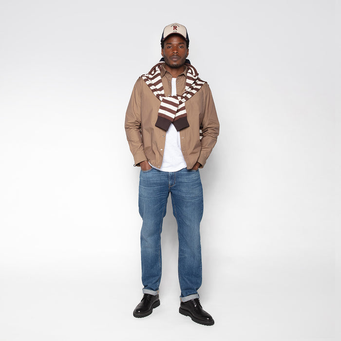 Jean 331 tapered fit stone blue en coton