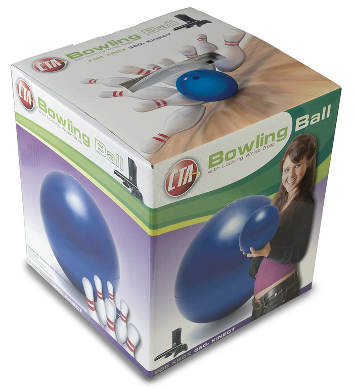 Kinect Bundle Sensor CTA Digital Bowling Ball Kinect Adventures Xbox 360 Game