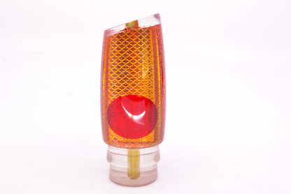 Koya Lures Orange Pearl Rainbow Scale Red Eyes Medium Kona Plunger 10" 5oz