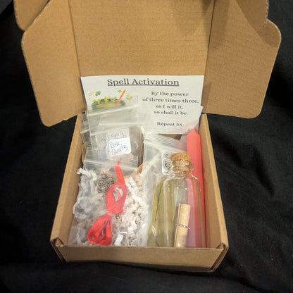 Love/Self Love Spell Jar Kit- Artisan Made