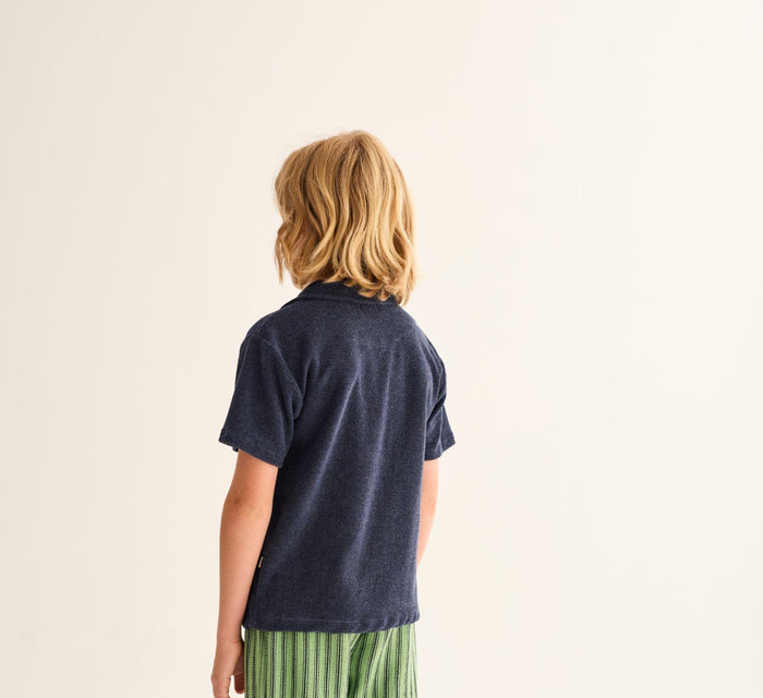 Mael Polo T-Shirt in Blue