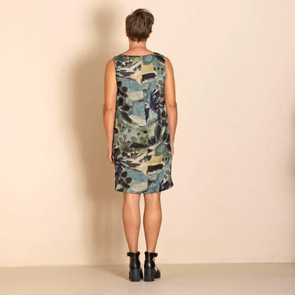 Megan Salmon - Linen Shift - Park Life - M8023