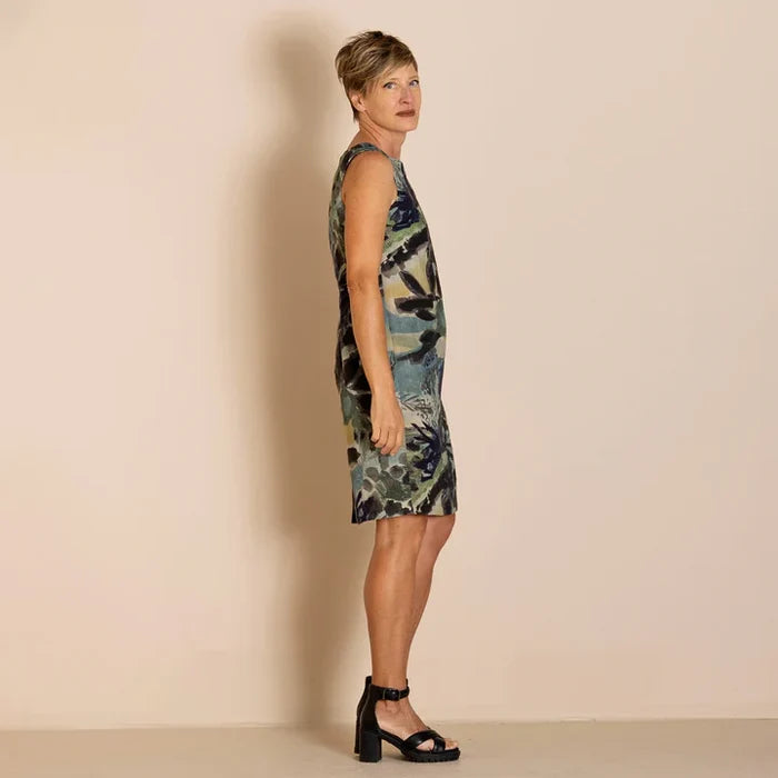 Megan Salmon - Linen Shift - Park Life - M8023