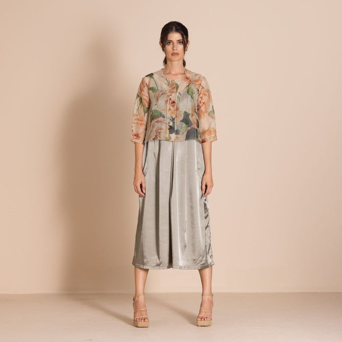 Megan Salmon - Roses Birdie Jacket - M5604