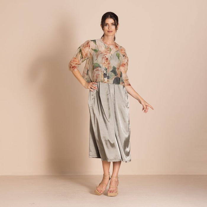 Megan Salmon - Roses Birdie Jacket - M5604