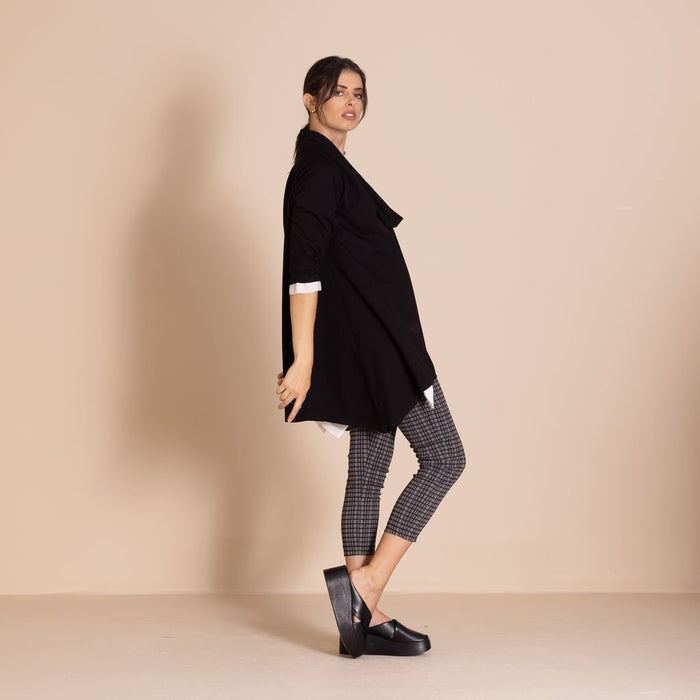 Megan Salmon - Velocity Iman Tunic - Black - M6604