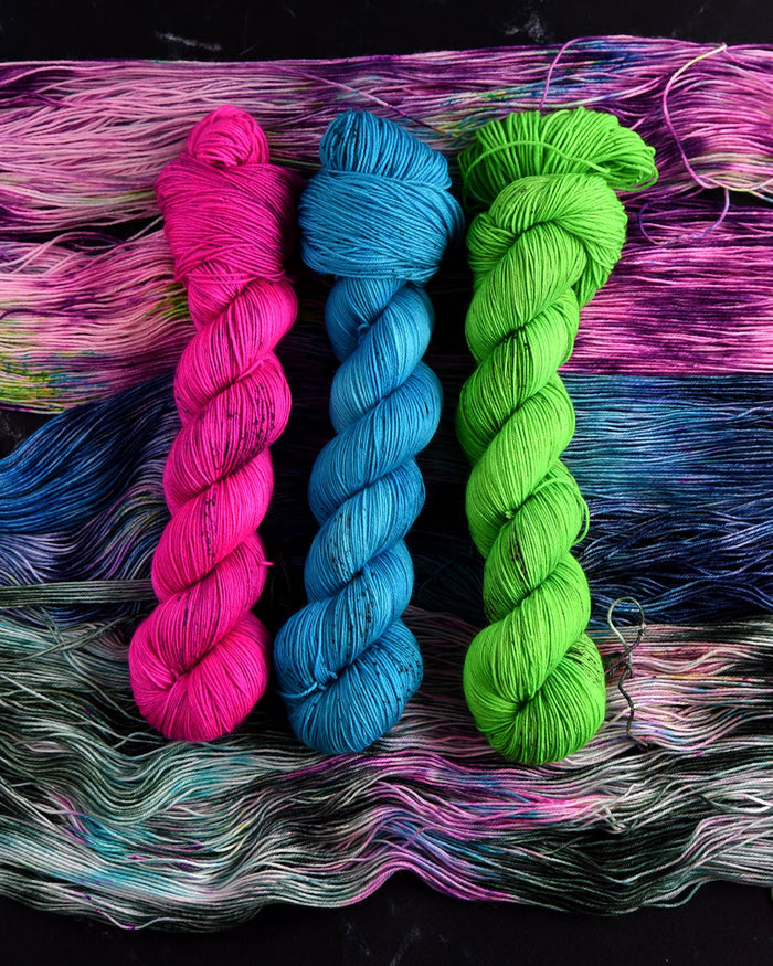 Destination Yarn fingering weight yarn Mermaid
