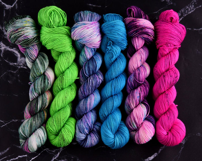 Destination Yarn fingering weight yarn Mermaid