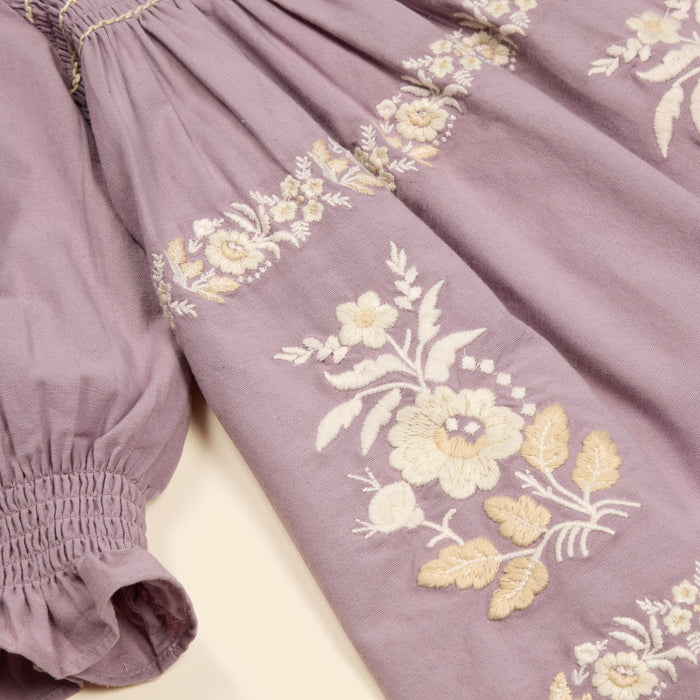 Mia Dress in Dusky Lavender