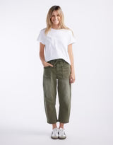 Monaco Jeans - Leo Barrel Jeans - PDN80MJ Khaki