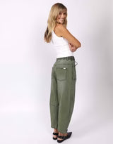 Monaco Jeans - Leo Barrel Jeans - PDN80MJ Khaki