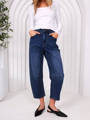 Monaco Jeans - Toni Barrel Jeans - PDN82MJ Blue