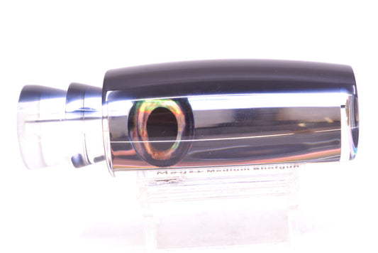 Moyes Lures Clear Mirrored Black Back Taxi Eyes Medium Shotgun 10" 3.3oz
