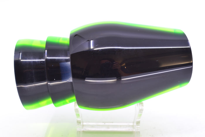 Moyes Lures Lime Green MOP Black Back Taxi Eyes XL Sumo 16" 13oz
