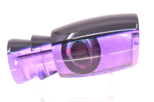Moyes Lures Purple MOP Black Back Taxi Eyes Boogeyman 12" 4oz