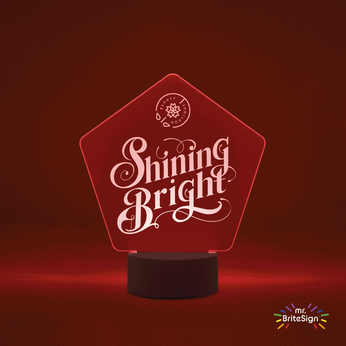 Mr.BriteSign® LED Acrylic Sign