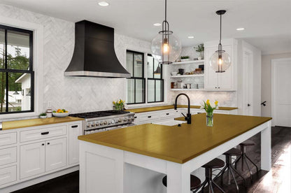 Retique It Multi-purpose Smooth Finish Kit in Old Oak for interior wood surfaces, shown on a kitchen countertop.