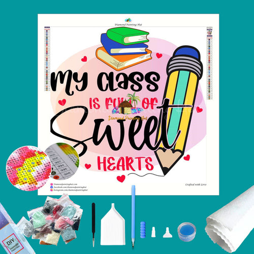 My Class Sweet Hearts Diamond Painting