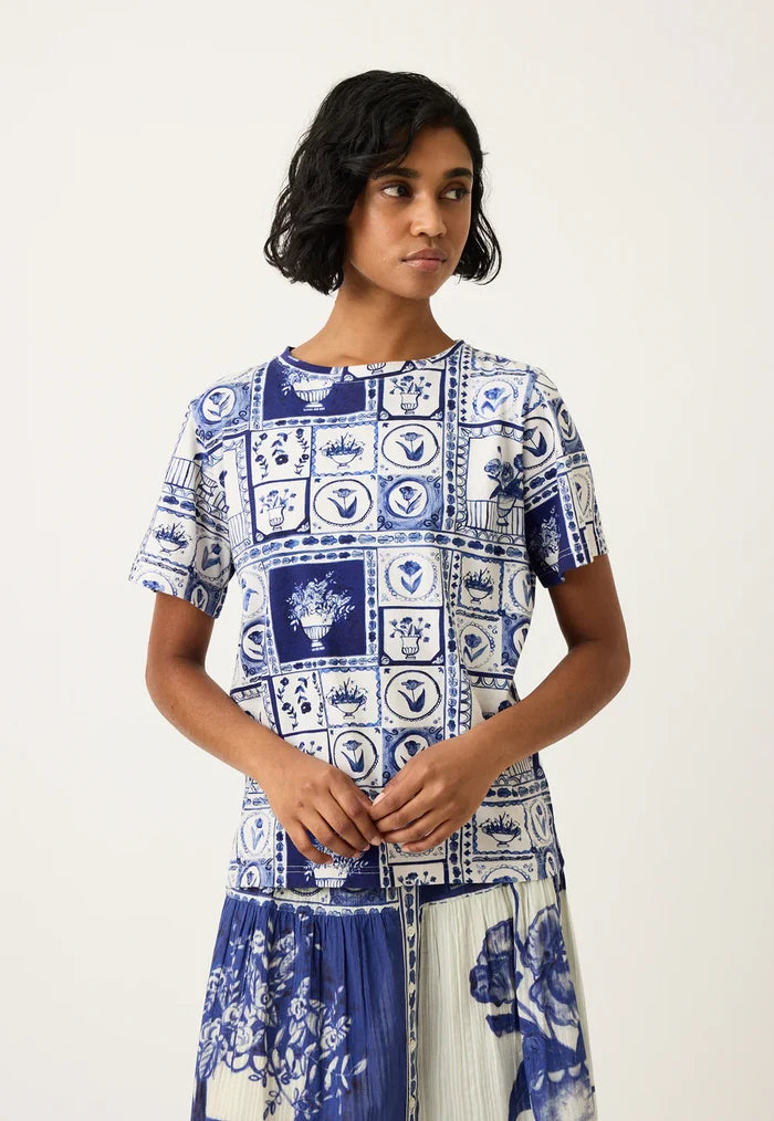 Nancybird - Apollo Tee - Lyon Tile - S26-A19LT