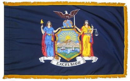 New York Flag with Fringe for sale