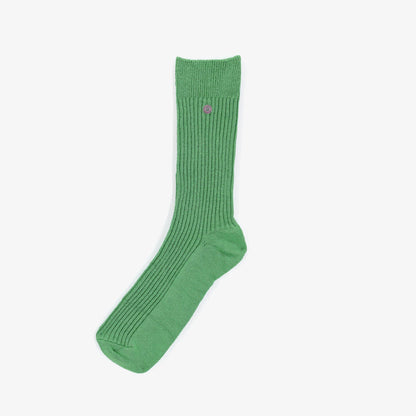 Pack 3 paires de chaussettes longues unies vert amande SERGE BLANCO