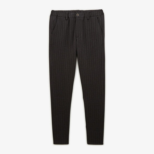 Pantalon 736 gris acier large homme serge blanco