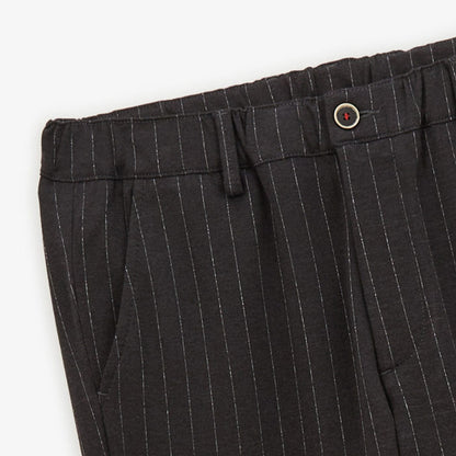 Pantalon 736 gris acier large homme serge blanco